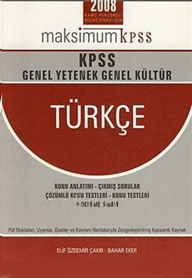 Maksimum KPSS-Genel Yetenek Genel Kültür Türkçe