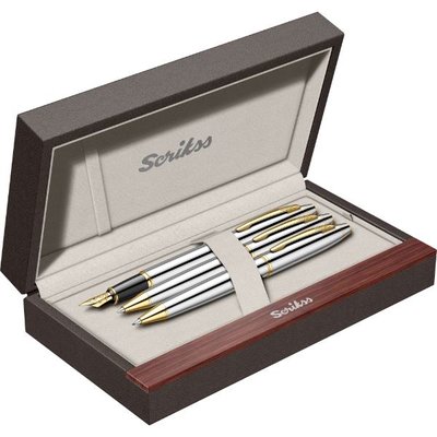 Scrikss 35 3Lü Takım Gold Krom Lüks Kutuda