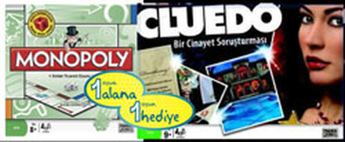 Monopoly+Cluedo Hediye Seti