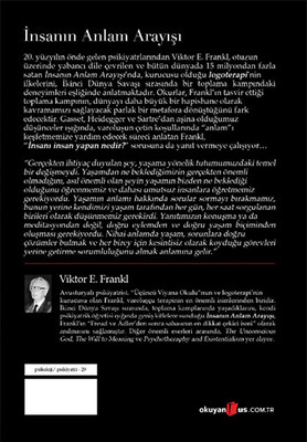İnsanın Anlam Arayışı İnsanın Anlam Arayışı