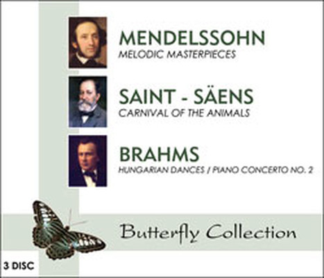 Mendelssohn / Saint - Saens / Brahm 3'lü  Box Set