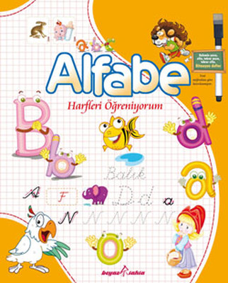 Alfabe - Harfleri Öğreniyorum DVD+Kalem