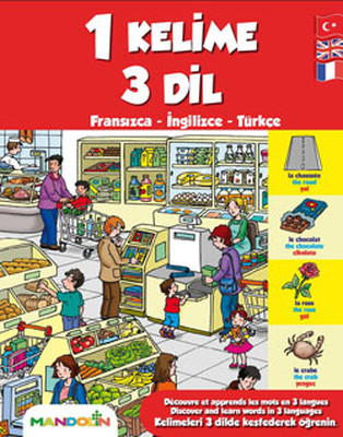 1 Kelime 3 Dil - Fransızca-İngilizce-Türkçe