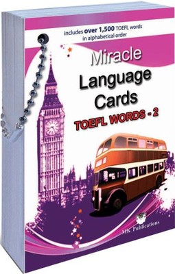 Miracle Language Cards TOEFL Words 2