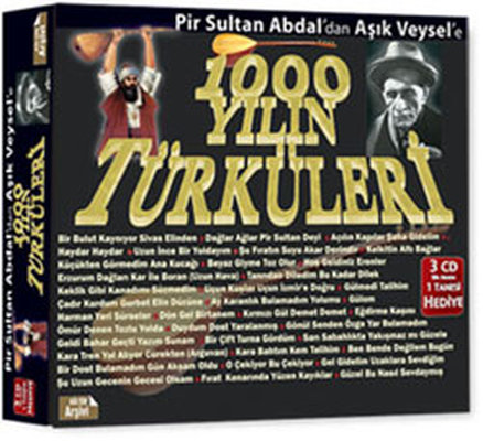 Bin Yılın Türküleri Pir Sultan Abdal'dan Aşık Veysel'e 3 CD BOX SET