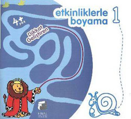 Etkinliklerle Boyama 1 - Dikkat Geliştiren