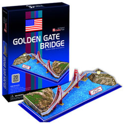 Neco Golden Gate Köprüsü - Abd 3D Puzzle C078H