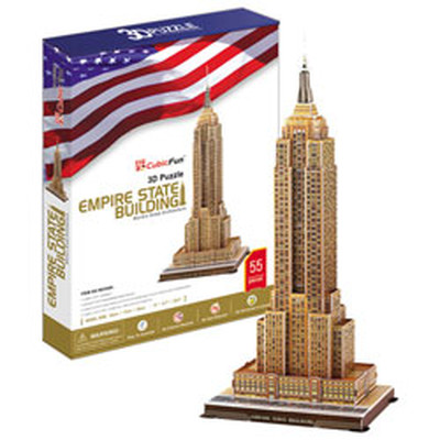 CubicFun 3D Empire State Binası Abd 3D Puzzle Mc048H
