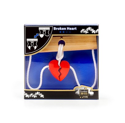 Eureka 473063 Broken Heart Kırık Kalp Puzzle
