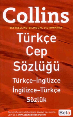 Collins Türkçe Cep Sözlüğü Türkçe - İngilizce İngilizce - Türkçe