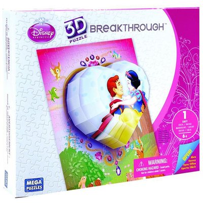 Breakthrough 3D Puzzle Disney Prenses Kalp 50701