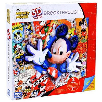 Breakthrough 3D Puzzle Mickey Mouse 50674