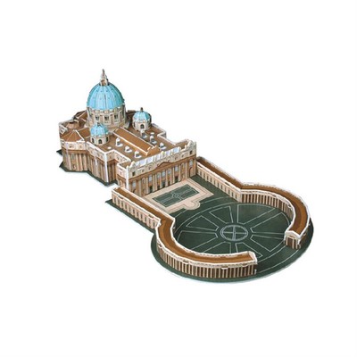 CubicFun 3D St Peters Basılıca Vatikan İtalya 3D Puzzle C718H
