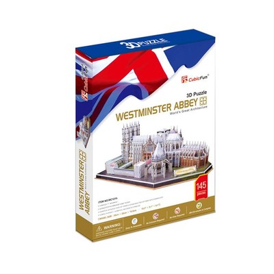 CubicFun 3D Westminster Manastırı İngiltere 3D Puzzle Mc121H
