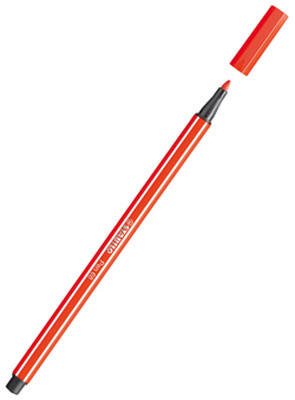 Stabilo Pen 68 Fineliner Açık Kırmızı Kalem