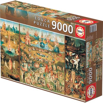 Educa 14831 The Garden Of Earthly Delights 9000 Parça Puzzle