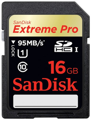 Sandisk 16Gb Sd Kart 95Mb/S Ext Pro C10 SDSDXPA-016G-X46 SD Bellek