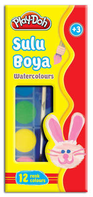 Play-Doh 12 Renk Sulu Boya Büyük PLAY-SU003