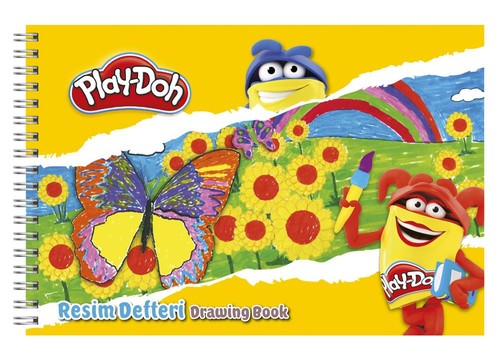 Play-Doh 17x25 Resim Defteri PLAY-RD001