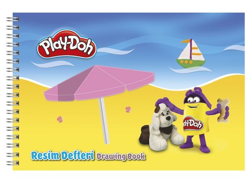 Play-Doh 17x25 Resim Defteri PLAY-RD001