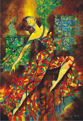 Anatolian Renklerle Dans / Dancing With Colors 500 Parça Puzzle - 3554