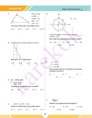 Trigonometri Sıfır
