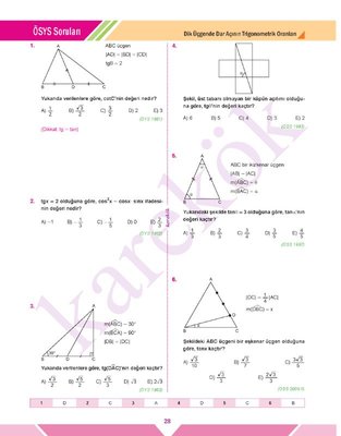 Trigonometri Sıfır
