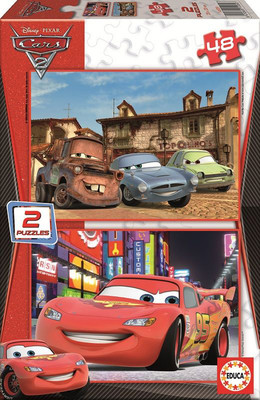 Educa Puzzle Cars 2 2X48 14939 Karton Disney