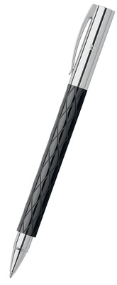 Faber-Castell Design Ambition Rhombus Siyah Roller Kalem