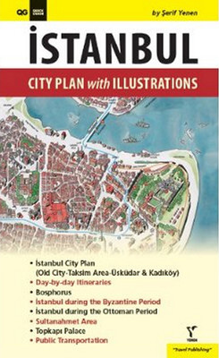 İstanbul City Plan with Illustrations
