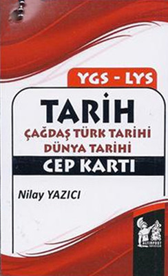 Altınpost YGS-LYS Tarih Çağdaş Türk Tarihi Dünya Tarihi Cep Kartı