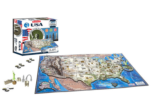 4D Cityscape USA Puzzle