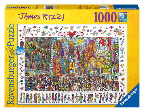 Ravensburger James Rizzi-Times Square 1000 Parçali-Lisansli 190690