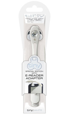 IF Really Tiny Book Light White with E-Reader Adaptor 2803
