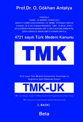 4721 Sayılı Türk Medeni Kanunu