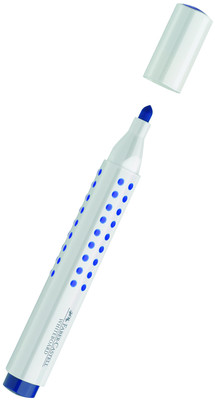 Faber-Castell Grip Mavi Renk Beyaz Tahta Kalemi 