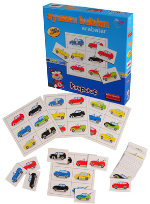 Kirkpabuç Arabalar - Aynisini Bulalim Kutu Oyunu (Karton) 7303
