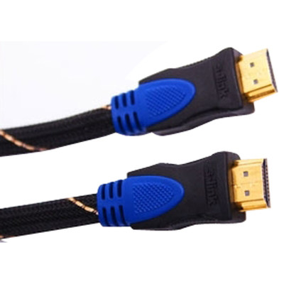 S-link SLX-303 HDMI M/M 5m Altın Uçlu 24K + Kor.Kılıf 1.4 Ver. 3D Kablo