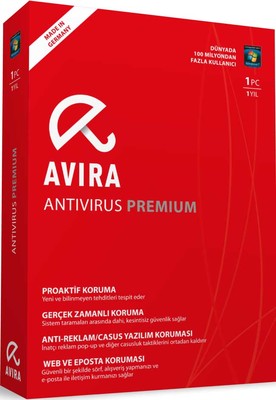 Avira Antivirus Suite 1 Kullanıcı 1 Yıl		
