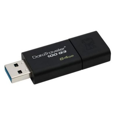 Kingston DataTraveler 64 GB 100 G3 USB 3.0 Flash Disk