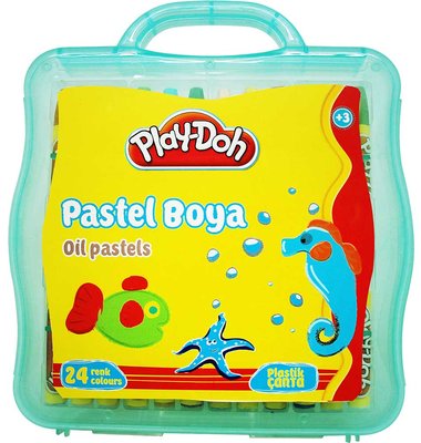 Play-Doh 24 Renk Pastel Boya Plastik Çantali PLAY-PA011