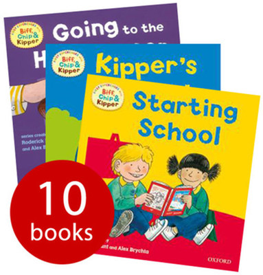 First Experiences with Biff Chip & Kipper: 10 Book Collection