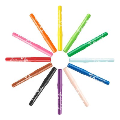 Bic Kids Visacolor XL Yıkanabilir 12'li Jumbo Keçeli Kalem Seti