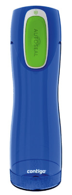 Contigo Autoseal Rush Water Bottles Rush Kobalt Mavisi/Limon Yeşili 1000-0241