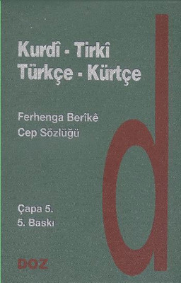 Türkçe-Kürtçe Kurdi-Tirki Cep Sözlüğü