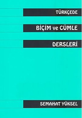 Türkçe'de Biçim ve Cümle Dersleri