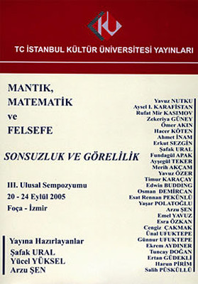 Mantık Matematik ve Felsefe 3. Ulusal Sempozyumu: Sonsuzluk ve Görelilik