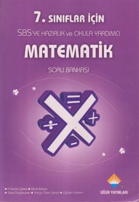 7. Sınıflar İçin SBS'ye Hazırlık ve Okula Yardımcı Matematik Soru Bankası