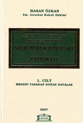 Sulh Hukuk Davaları ve Tatbikatı (2 Cilt Takım)