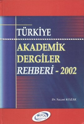 Türkiye Akademik Dergiler Rehberi - 2002